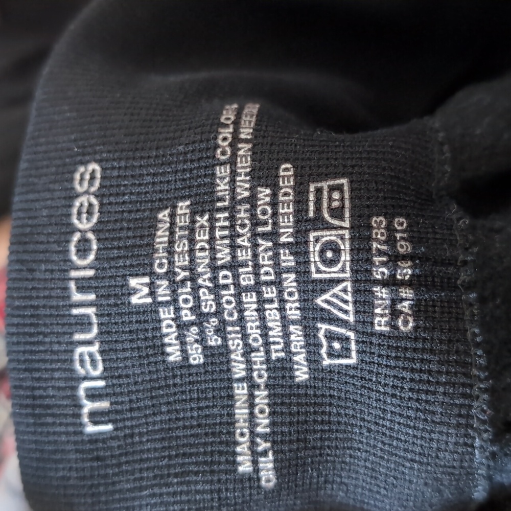 Maurices Black Leggings